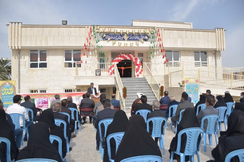 افتتاح یک آموزشگاه و یک دارالقرآن، هدیه برادران خیر جهرمی به دانش آموزان